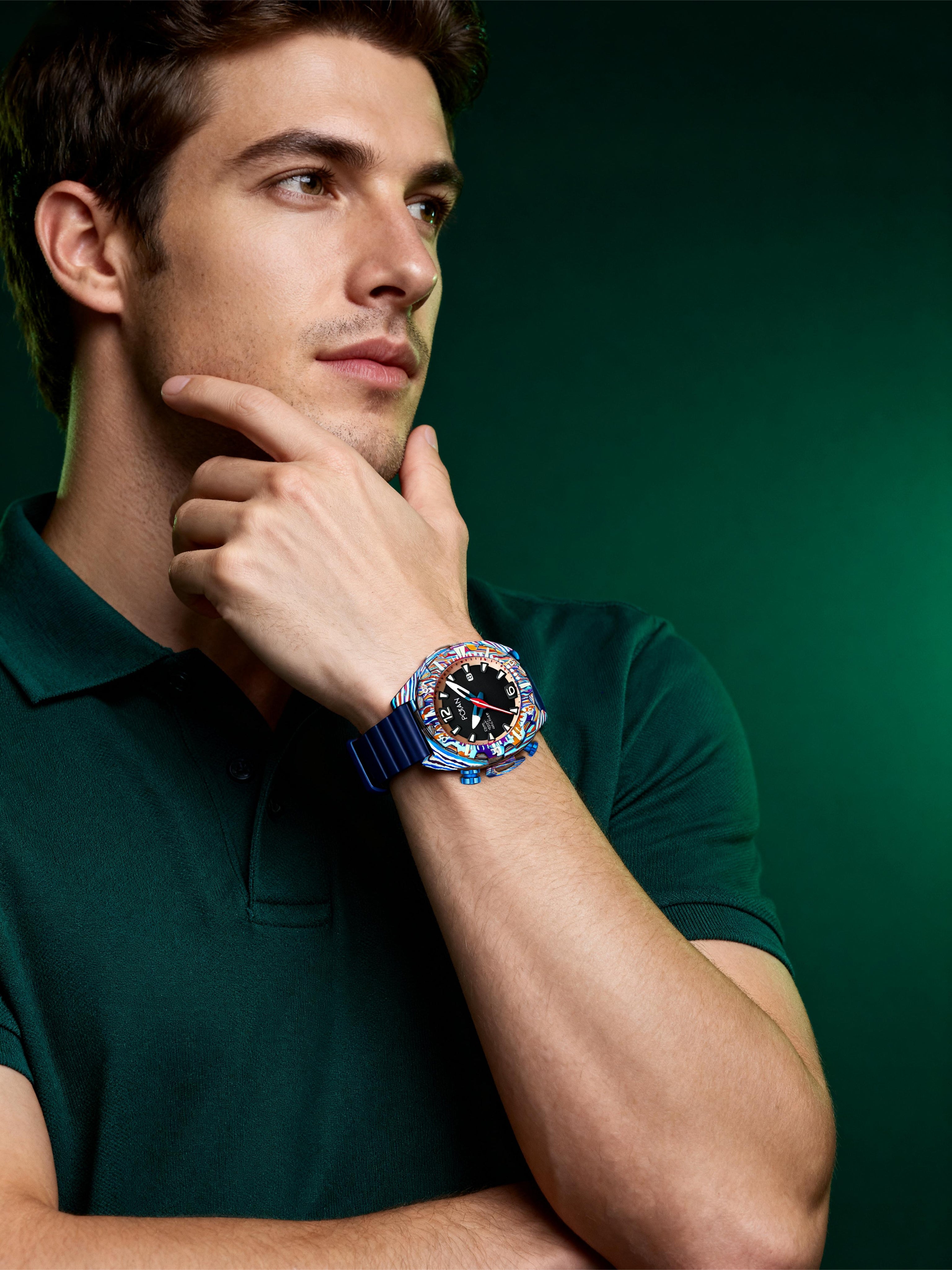 POSAN's Colorful Diving Watches: The Collision of the Deep Sea and Ocean Currents