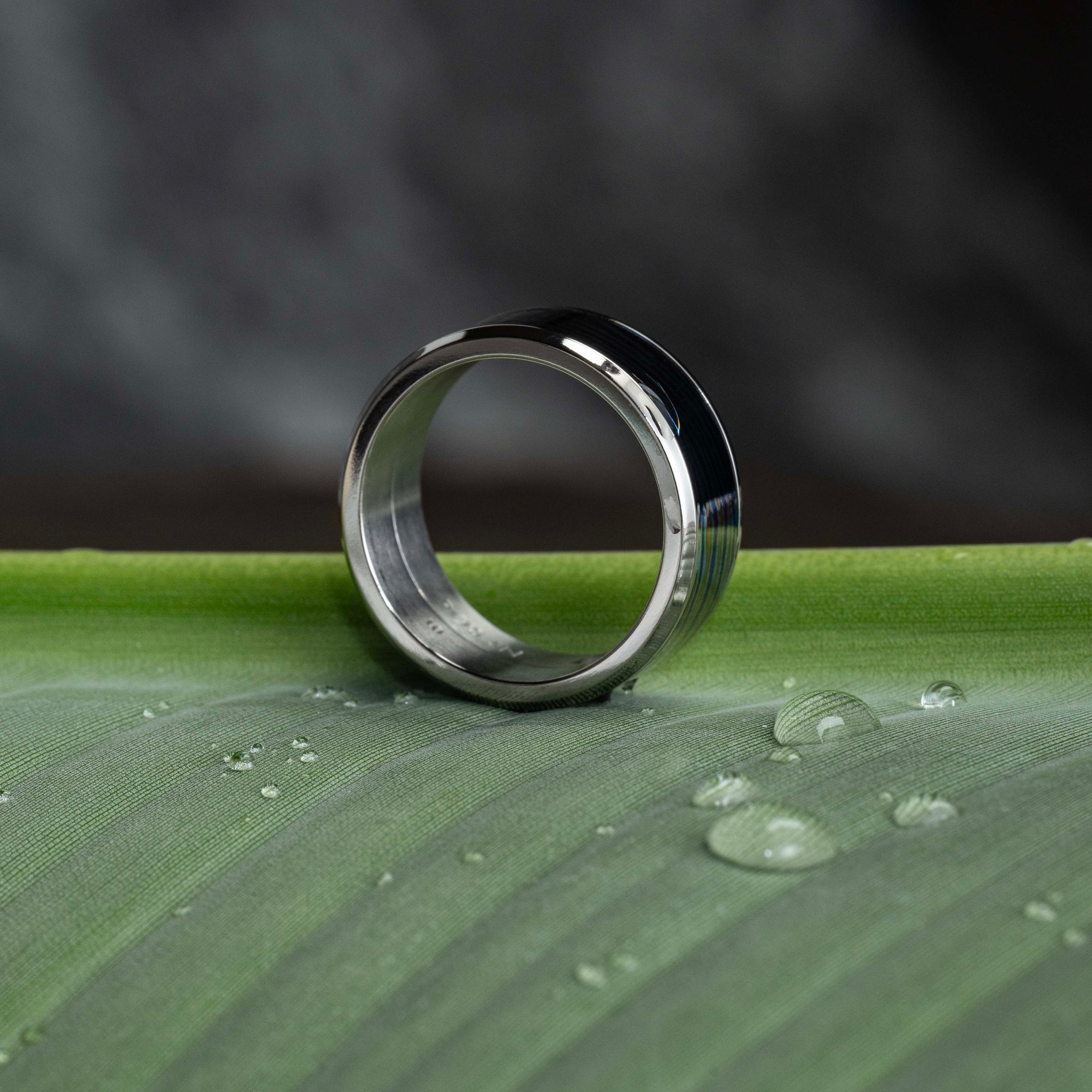 POSAN Men’s Wide Band Ring