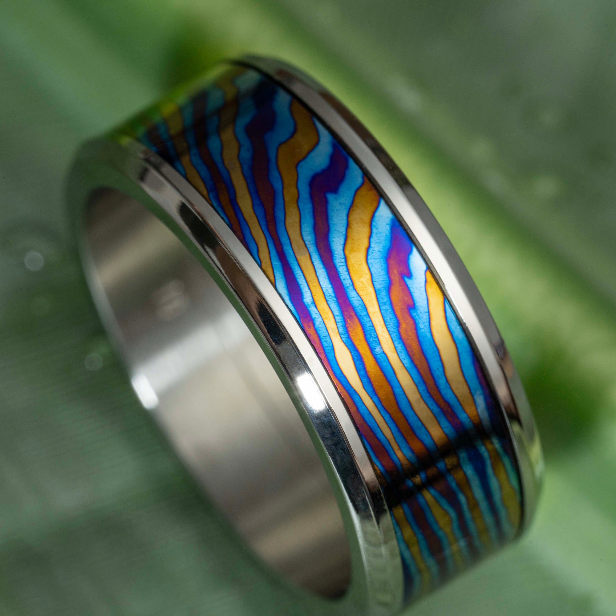 POSAN Men’s Wide Band Ring