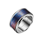 POSAN Men’s Wide Band Ring