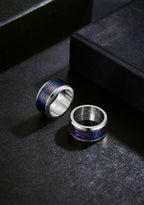 POSAN Men’s Wide Band Ring